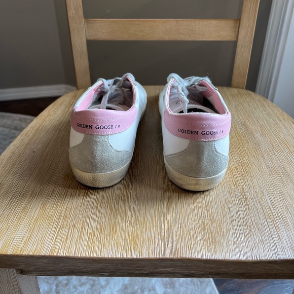 Golden Goose Super-Star Sneakers in Light Pink - Picture 4 of 7